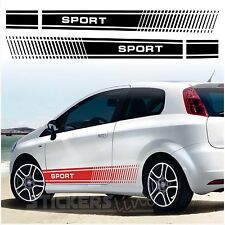 Adesivi FIAT PUNTO SPORT fasce