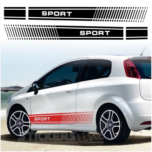 Adesivi fiat punto - punto, sport