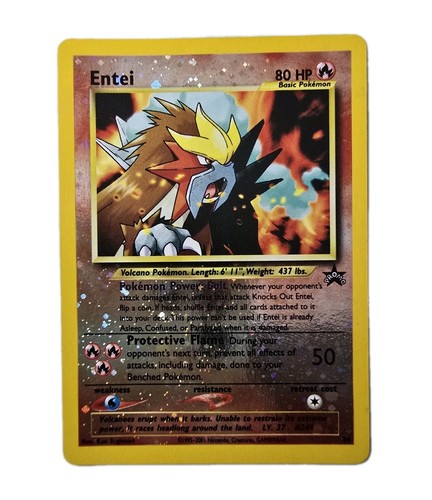Pokémon entei holo - pokémon, reverse
