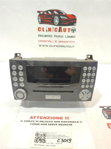 Autoradio per mercedes slk - autoradio,