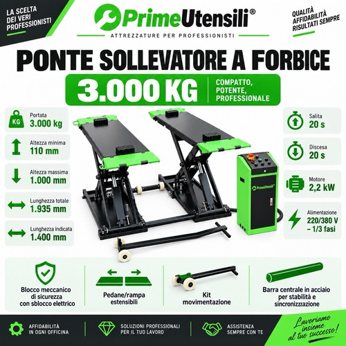 Ponte sollevatore forbice - ponte,