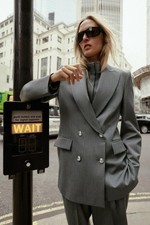 ZARA BLAZER DOPPIOPETTO taglia