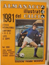 Almanacco Illustrato Del Calcio Panini 1981 Ottimo