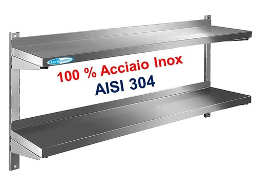 Mensola acciaio inox - in, 100%