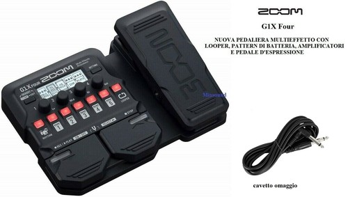 Zoom g1x four - zoom, pedaliera