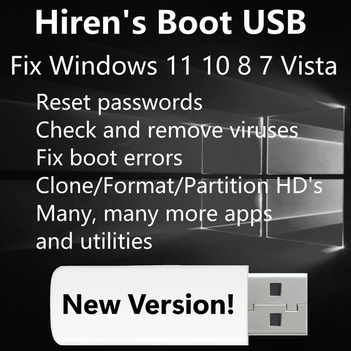 Hiren boot riparazione - hiren's, pc