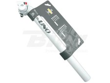 KALLOY CANOTTO TUBO REGGISELLA ALLUMINIO BIANCO 350mm DIAMETRI VARI BICI MTB