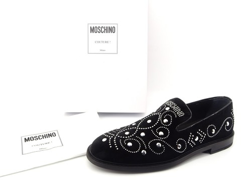 Moschino shiny studs mocassino - studs,