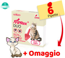 Frontline Combo = FIPREX GATTO 6 Pipette → Antiparassitario Spot on per Gatti 