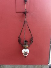 Lampadario Porcellana Floreale