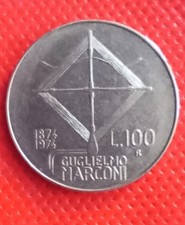100 Lire Guglielmo Marconi 