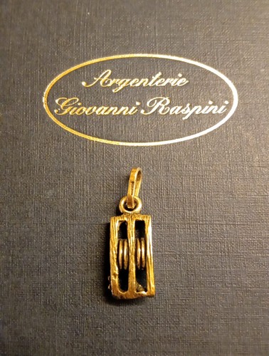 Charms carrucola argento - argento, 925