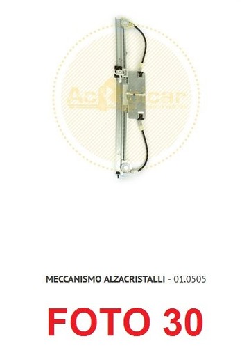 Meccanismo alzacristallo - meccanismo,