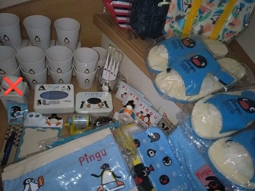 Pingu goods novelty items - goods,