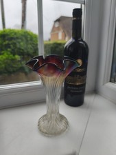 ANTICO VASO IN VETRO ARTISTICO