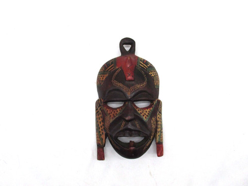 Maschera africana vintage - , in