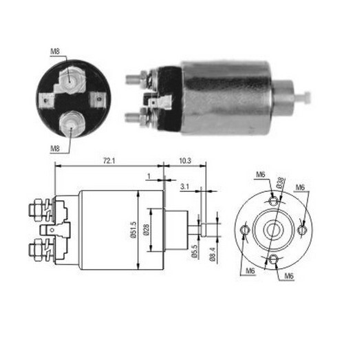 116 elettromagnete motore - cv,