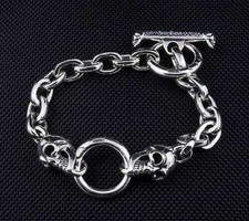 Bracciale uomo argento - uomo, in