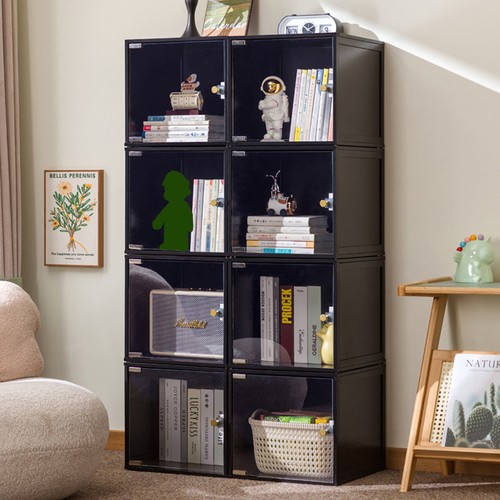 Libreria legno quadrata - in,