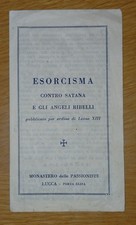 ESORCISMO Esorcisma contro
