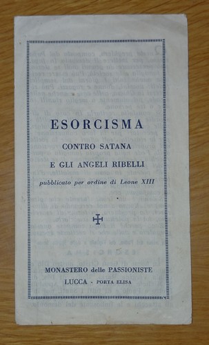 Esorcismo esorcisma contro - esorcisma,