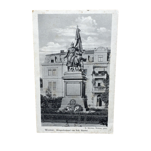 Cartolina postale weimar - postale,