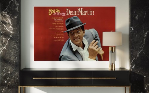 Quadro tela dean martin - dean,