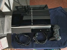 SONY PLAYSTATION 3 FAT PS3 80 GB JOYPAD ORIGINALE CECHL04 CONSOLE GIOCO TESTATA