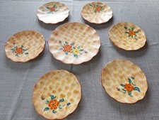 Ceramica Preciosa Epigono Lenci Servizio Da Dolce Per 6 Persone