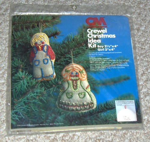 Kit idee natale - idee, crewel
