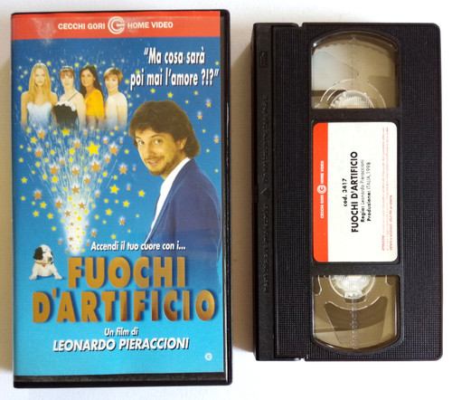 Vhs fuochi artificio film - vhs, d'artificio
