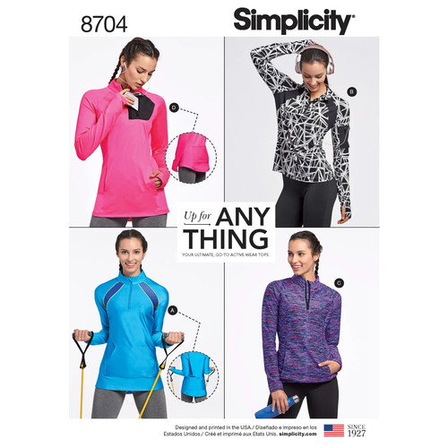 Simplicity 8704 modello cucito - modello,