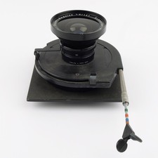 Schneider Kreuznach Sinar Super-Angulon 8/121 mm su piastra Sinar NON TESTATO