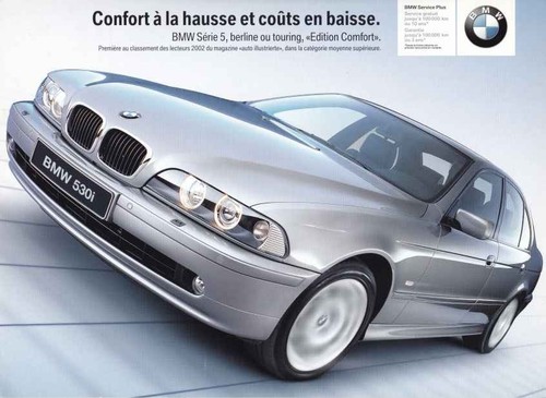 Catalogue brochure bmw serie - bmw,