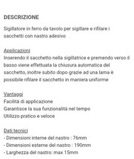 sigillatrice sacchetti