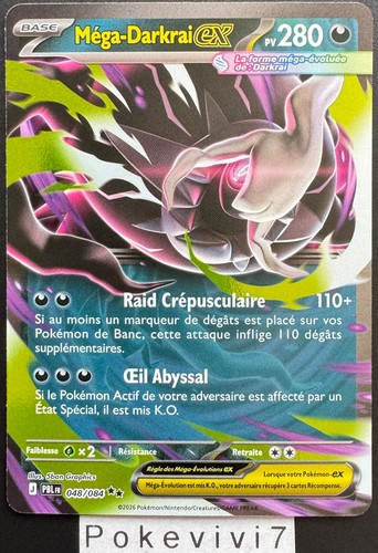 Carte pokemon mega darkrai - pokemon, mega-darkrai