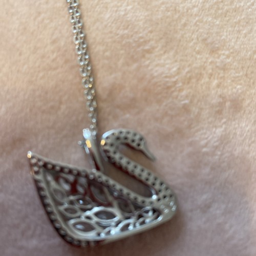 Collana con ciondolo cigno