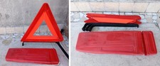 Triangolo emergenza completo di custodia auto d'epoca originale marca Renault