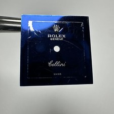 Rolex Cellini Midas Rare Blue Dial Silvered version custom
