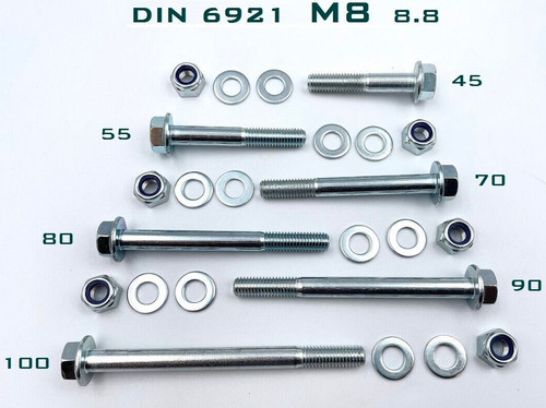 Vite din 6921 - 10, m8x55
