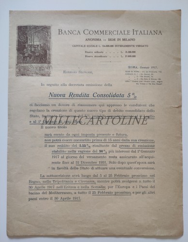 Banca commerciale italiana - banca,