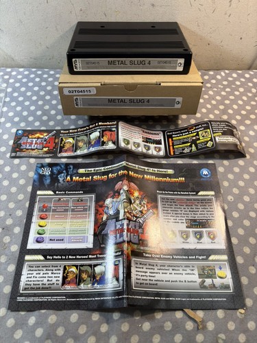 Metal slug mvs - metal, 4