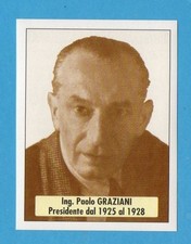 BOLOGNA 96/97 - EDILAND -Figurina n.148- PAOLO GRAZIANI - (i Presidenti) -NEW