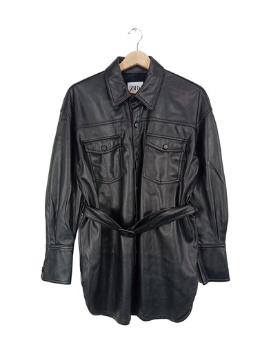 Zara giacca ecopelle donna - ecopelle,