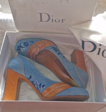 Christian Dior denim ricamato