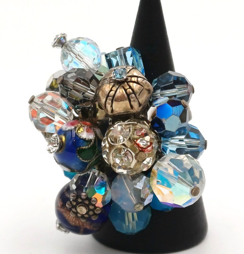 Anello artigianale con - artigianale,