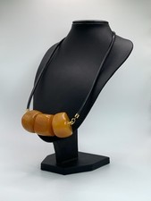 Vintage Amber Rubber 18kt