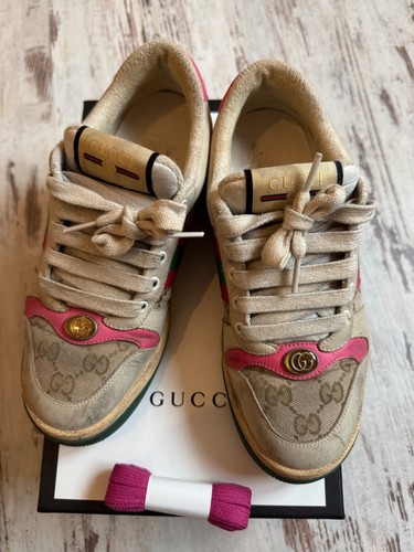 Gucci screnner beige rosa - gucci,