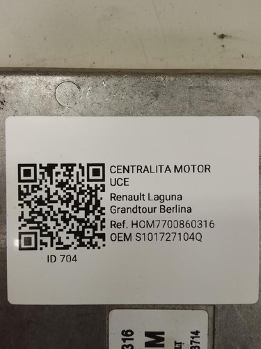 S101727104q centralina motore - centralina,
