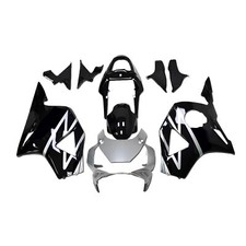 Silver Black Fairing Kit for